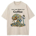 Unisex Poisoned Coffee Washed T-Shirt