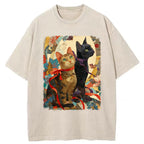 Unisex Ribbon Riot Washed T-Shirt