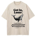 Unisex Follow God's Will Washed T-Shirt