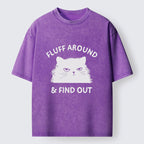 Unisex Cat's Mockery Washed T-Shirt