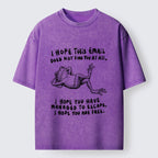Unisex I Hope You Can Be Free Washed T-Shirt