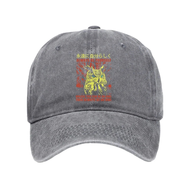 Always Be Yourself Japanese Washed Cap