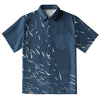 Falling Leaves And Ripples Button-up Shirt