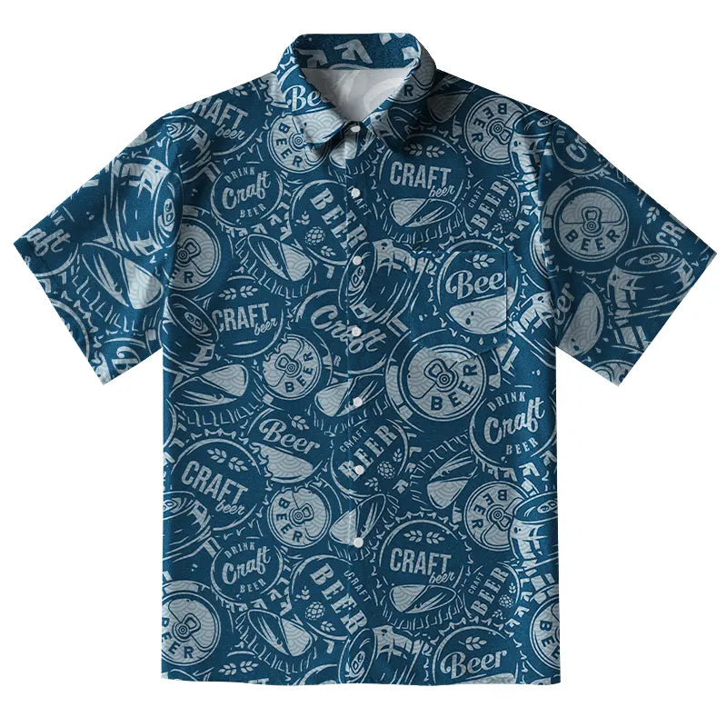 Craft Beer Button-up Shirt
