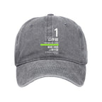 Tokyo Yamanote Line Platform Sign Washed Cap