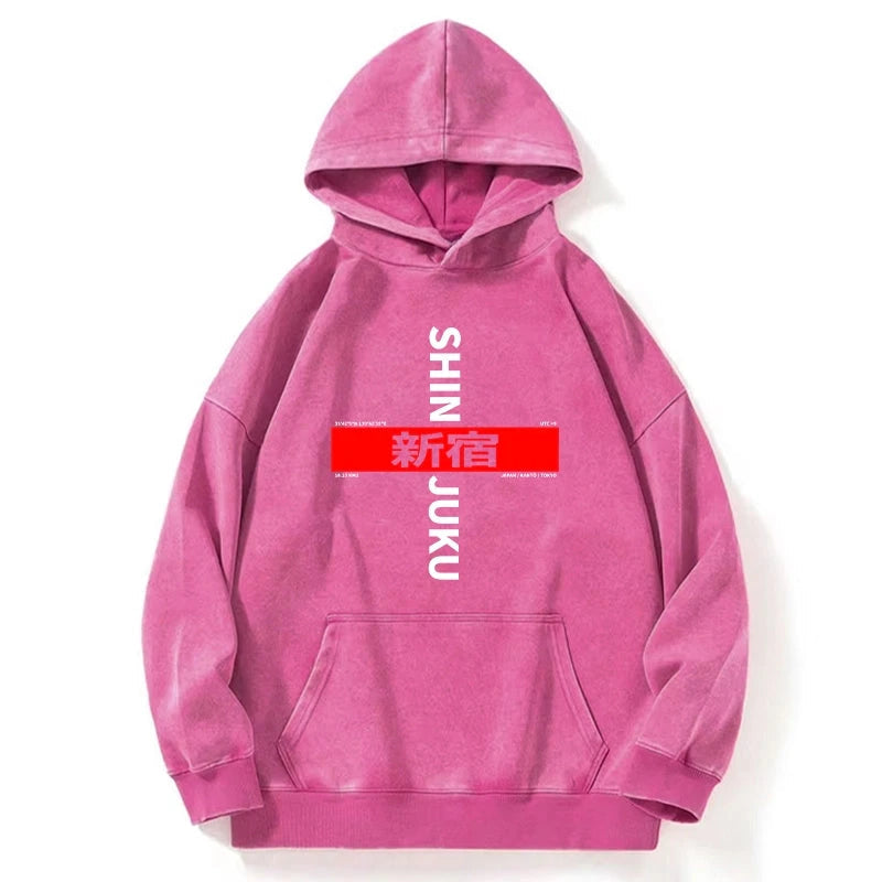 Shinjuku Prefecture Japan Washed Hoodie