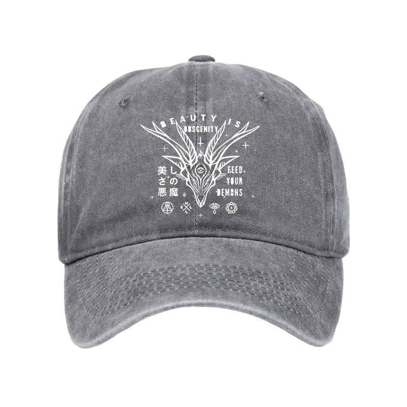 Beautiful Devil Japanese Washed Cap
