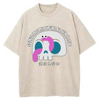Brain Is Yummy Washed T-Shirt