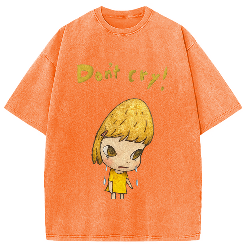 Don't Cry Girl Washed T-Shirt