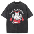 Hail Lucipurr Washed T-Shirt