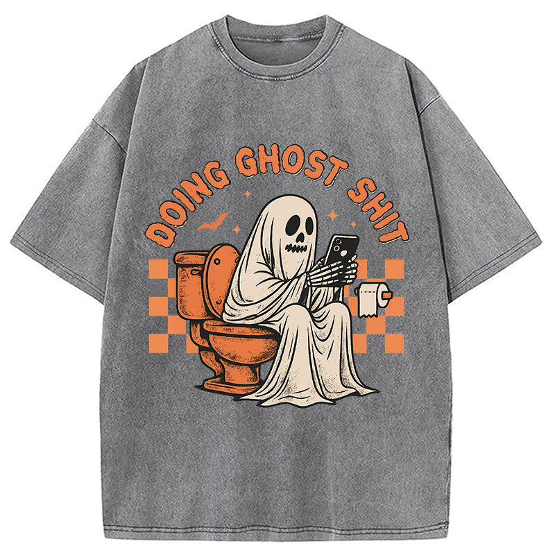 Doing Ghost Shit Washed T-Shirt