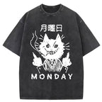 Hate Mondays Washed T-Shirt