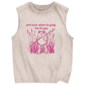 But I Am Gay Y2K Washed Tank Cherrykitten
