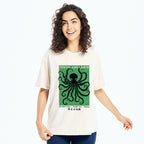 Unisex Tokyo Japanese Aquarium Washed T-Shirt