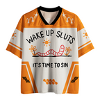 WAKE UP SLUTS IT’S TIME TO SIN Jersey Shirts