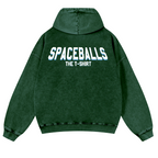 Spaceballs Vintage Washed Cotton Back Art Hoodie