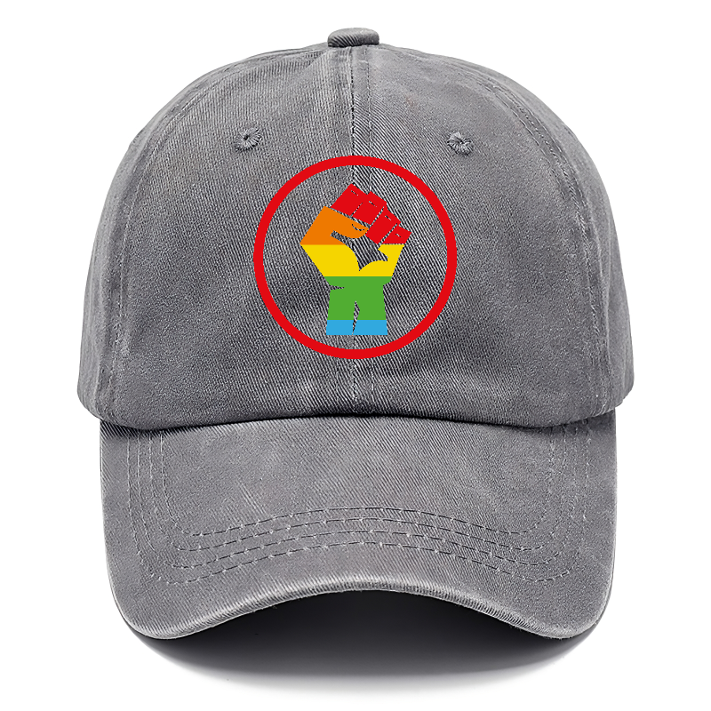 LGBT Pride 43 Washed Cap