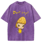 Don't Cry Girl Washed T-Shirt