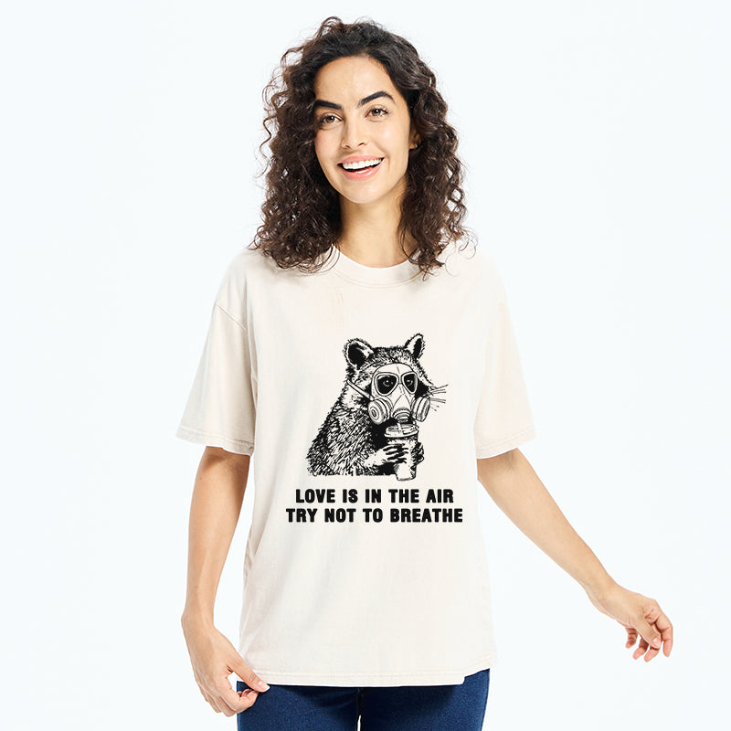 Unisex Reject Valentine's Day Atmosphere Washed T-Shirt