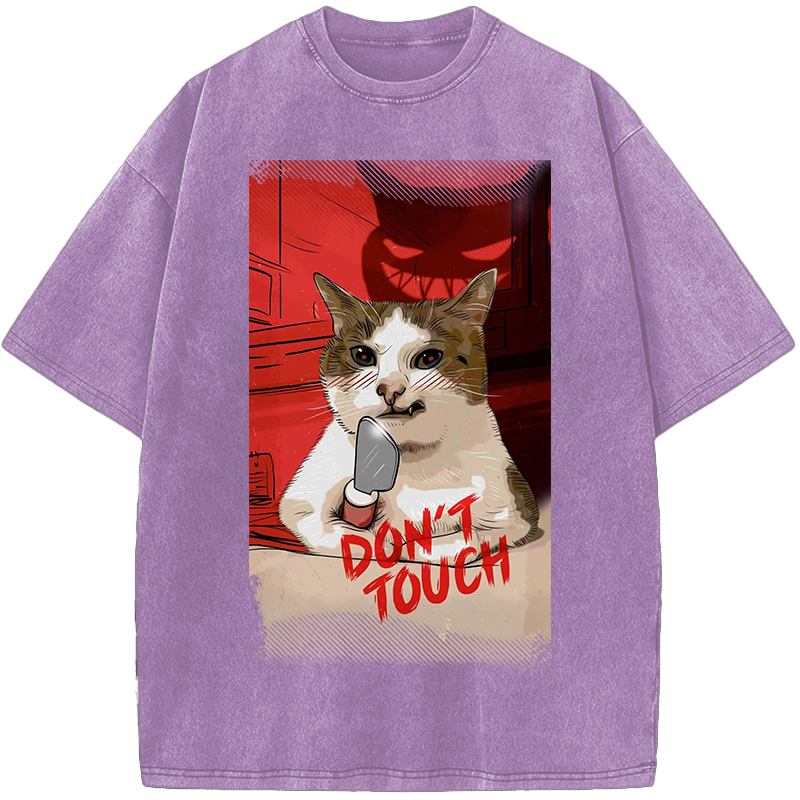 Unisex Touch It and See Vintage Washed T-Shirt