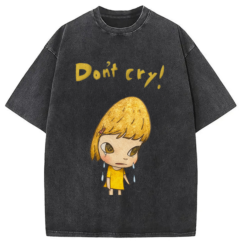 Don't Cry Girl Washed T-Shirt