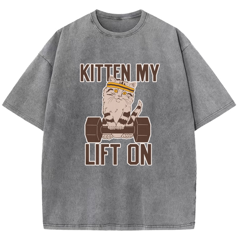 Lift On Washed T-Shirt