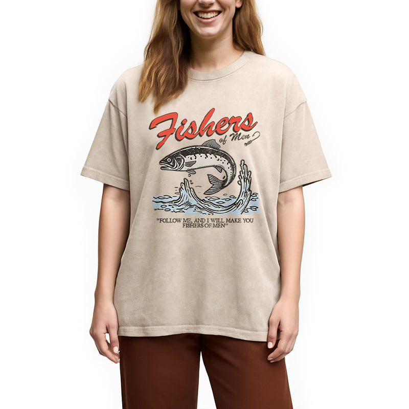 Fishers of Men Washed T-Shirt