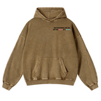 Easter Bigfoot Vintage Washed Cotton Back Art Hoodie