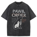 Paw & Order Washed T-Shirt