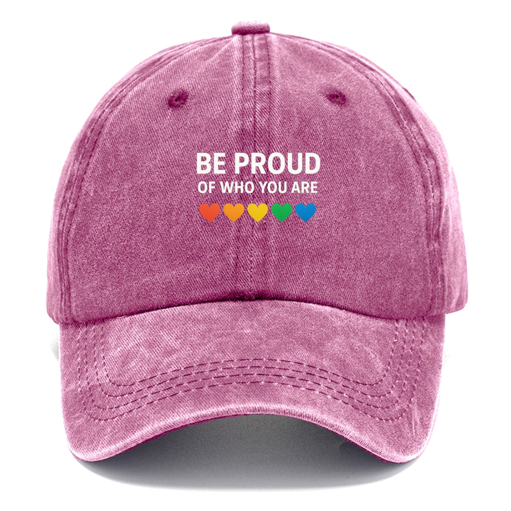 Pride Inspirational Washed Cap