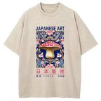 Blue Mushroom Vintage Washed T-Shirt