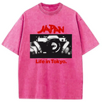 Japan Life in Tokyo Sylvian Synth Washed T-Shirt