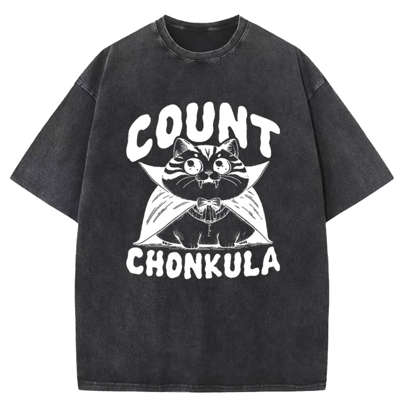 Count Chonkula Washed T-Shirt