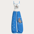 Jimothy the Raccoon Top & Elasticated Trousers Two-Piece Set