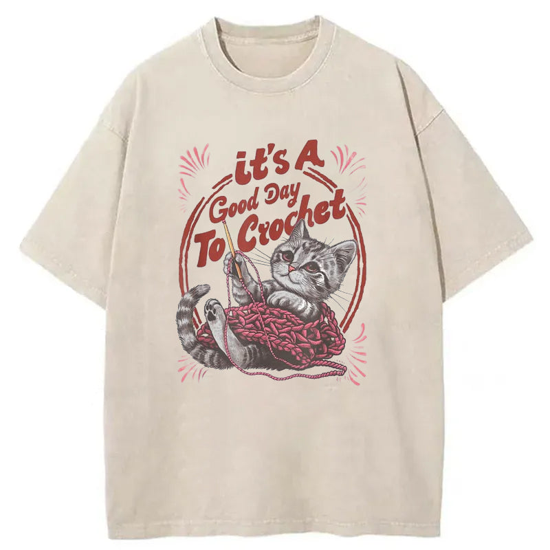 It's A Good Day Washed T-Shirt