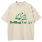 Rolling Fatties Washed T-Shirt