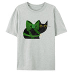 Black Cat And Bow Classic T-Shirt