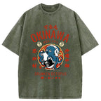 Okinawa Drunken Octopus Washed T-Shirt