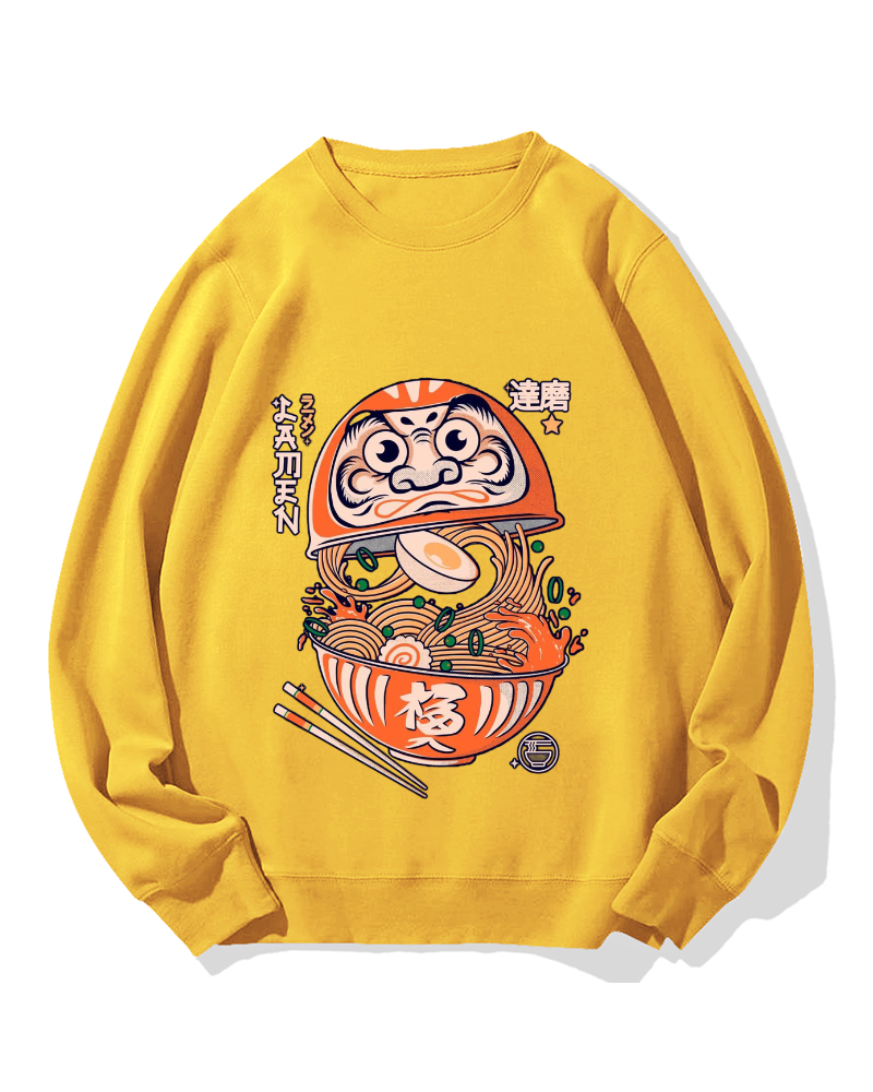 Daruma Ramen Cotton Sweatshirt