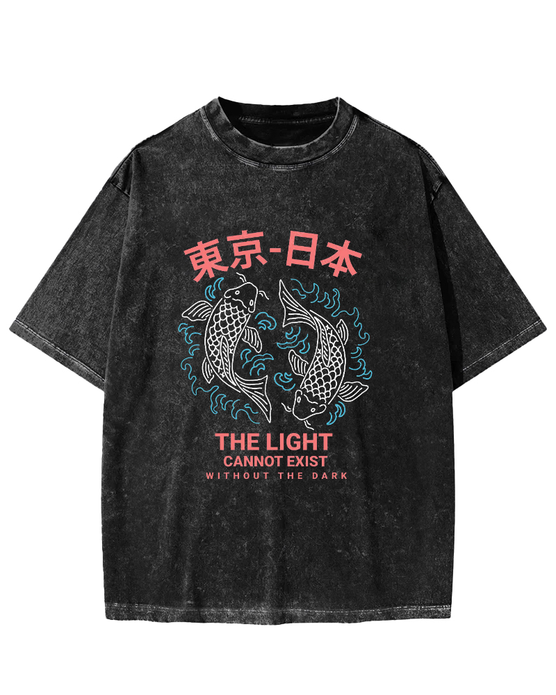 Japan Tokyo Carp Vintage Washed T-shirt