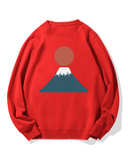 Fujisan Cotton Sweatshirt