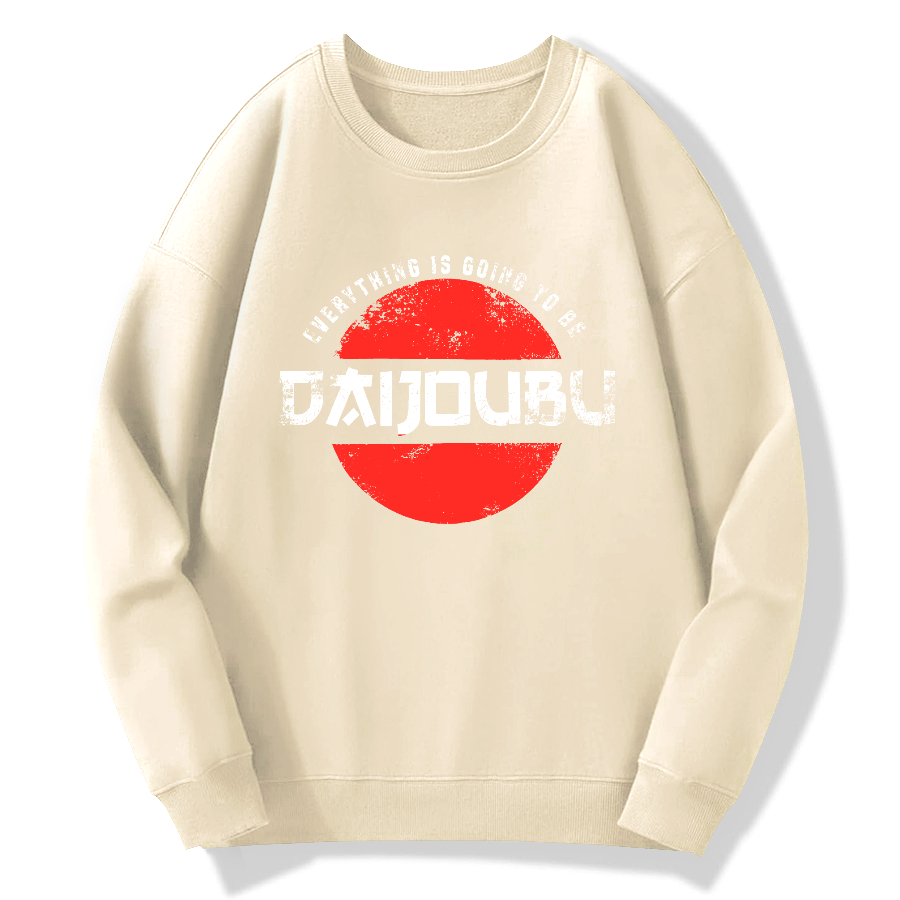 Tokyo Japanese Retro Cotton Pullover Sweatshirt