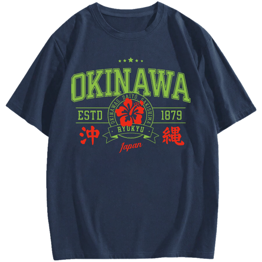 Okinawa JP Cotton casual T-shirt