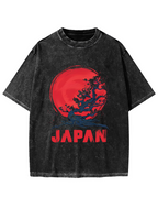 Japan Sakura Vintage Washed T-shirt