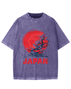 Japan Sakura Vintage Washed T-shirt