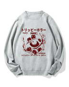 Trippy Horror Cotton Sweatshirt