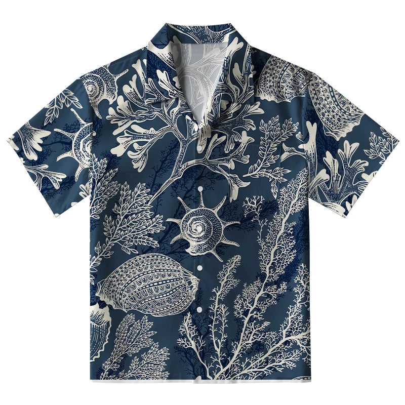 Marine Mystery Aloha Hawaiian Shirt
