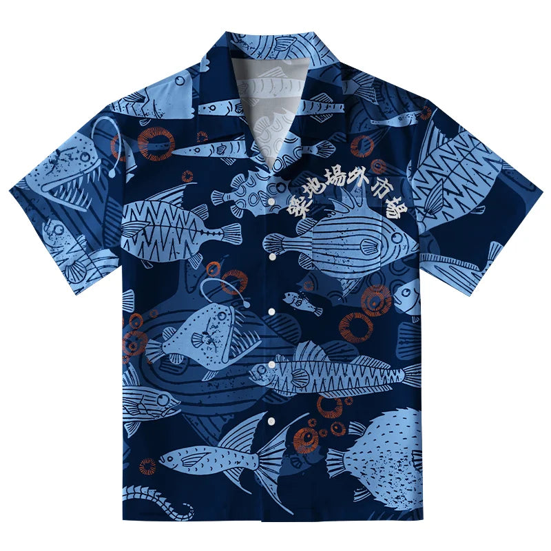 Various Types Of Fish Aloha Hawaiian Shirt