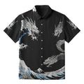 The Great Wave Off Dragon Button-up Shirt