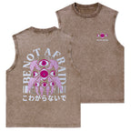 Be Not Afraid Christian Vintage Washed Tank Top